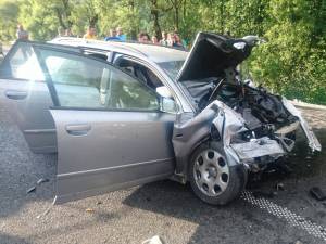 Maşina implicată în accident