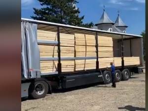 Transportul ilegal de cherestea depistat de Garda Forestieră și IPJ Suceava - foto live Legea Codrului 2