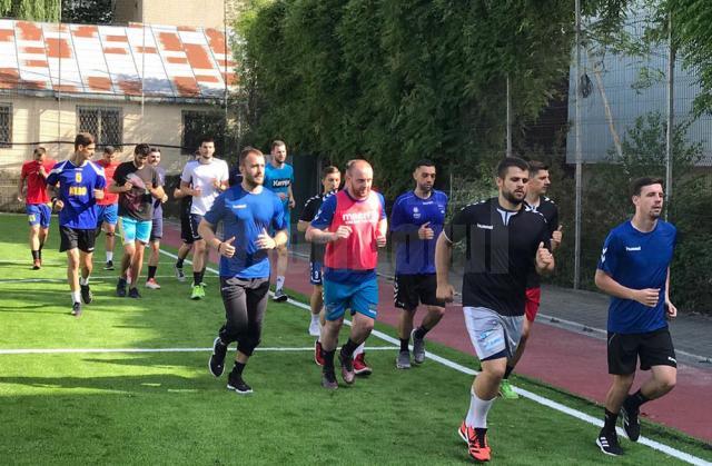 Handbaliștii de la CSU Suceava se pregătesc cu gândul la Liga Națională