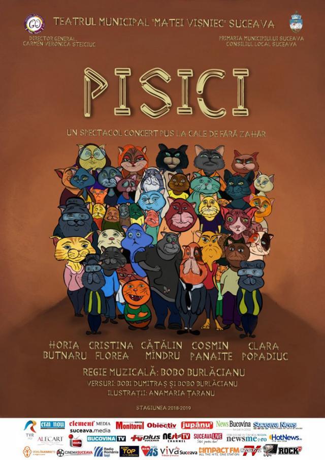 Spectacolul concert „PiSiCi”, sâmbătă, în Cetatea de Scaun Suceava