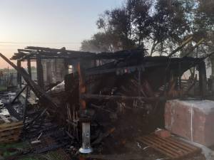 Pagube în urma incendiului la gospodăria din Vicovu de Sus