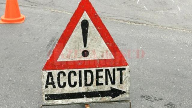 Accidentul s-a produs pe strada Sucevei din Fălticeni