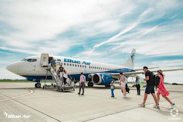 Blue Air va începe mai repede operarea zborurilor de pe Aeroportul Suceava