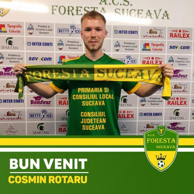 Cosmin Rotaru este noul fotbalist al Forestei