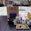 Pachetele cu produse alimentare de la UE, distribuite la Orizont Plaza