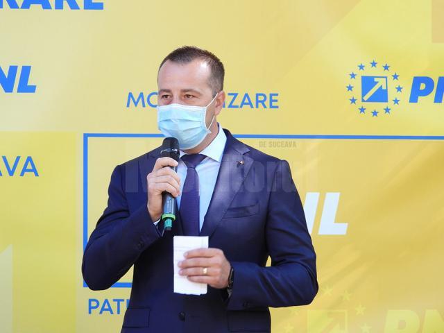 Prim-vicepreședintele PNL Suceava, Lucian Harșovschi