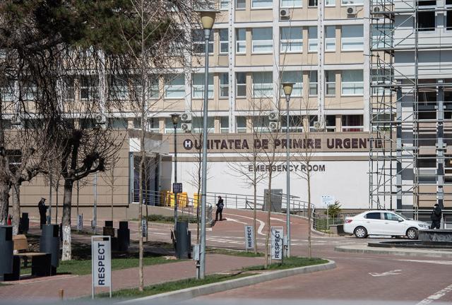 Copila a ajuns la Unitatea de Primire Urgențe a Spitalului Județean Suceava