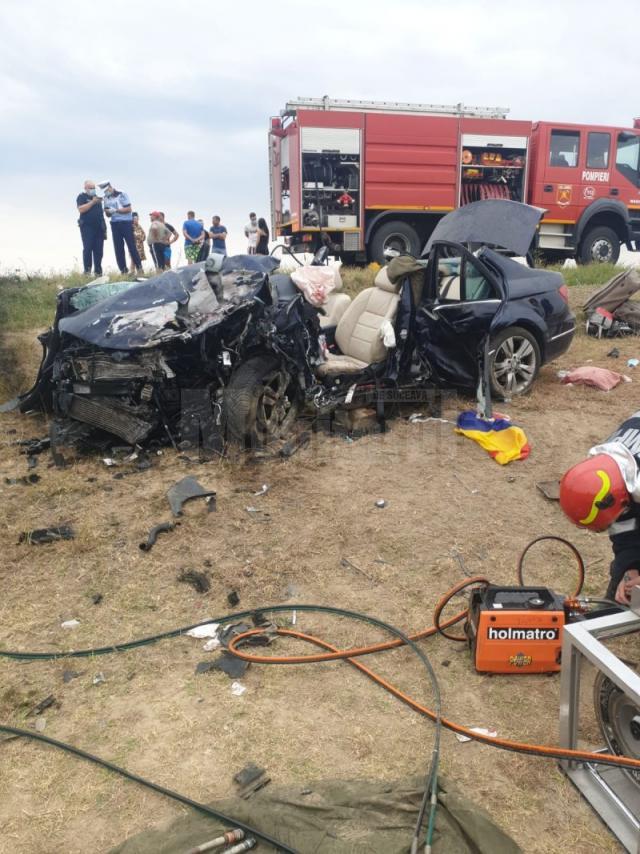 Imagini de coșmar la locul accidentului sursa foto Obiectiv Ialomița