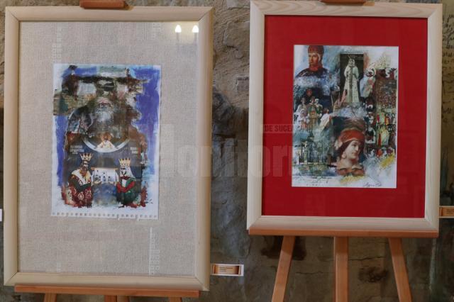 Vernisajul expoziției „Măiestrii moldave - Domni și domnițe din Moldova Medievală”, din Cetatea de Scaun Suceava