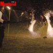 Spectacolele cu foc ale Ordinului Solomonarilor au luminat două seri la rând șanțurile Cetății