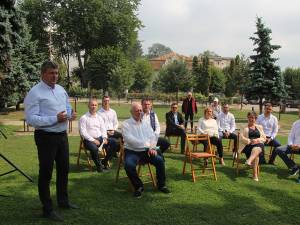 Primarul Cătălin Coman şi candidații PSD pentru Consiliul Local Fălticeni au prezentat proiectele pentru continuarea dezvoltării municipiului