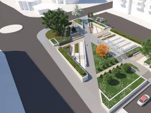 Parcul Mărășești, de lângă Catedrală, va deveni o oază de relaxare pentru suceveni