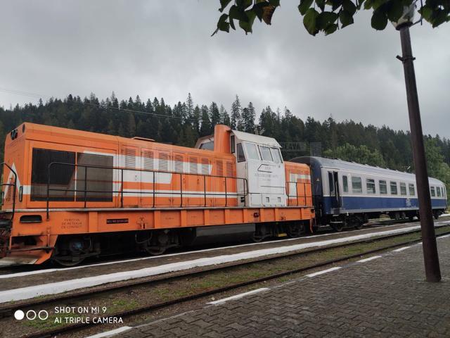 Trenul Suceava-Putna care a circulat în ultimele zile