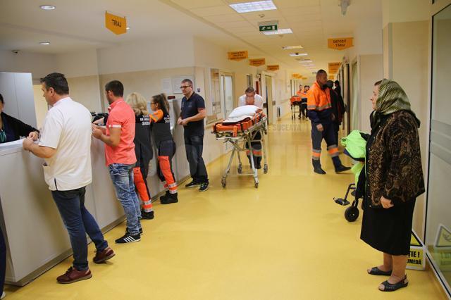 Femeie venită la Spitalul Suceava, agresată de soț la recepția de la Urgențe