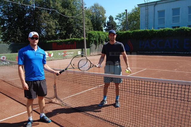 Alexandru Straton și Igor Lelenko Jr au jucat în turul I preliminar al Categoriei P-40 de ani