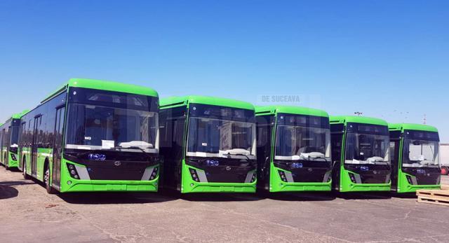 Autobuzele electrice cumpărate de Primăria Suceava au ajuns în România pe 2 septembrie