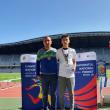 Antrenorul Cristian Prâsneac și fiul său, Alexandru, proaspăt campion național