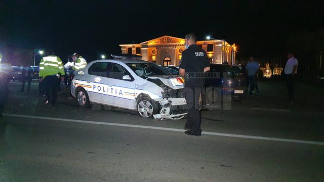 Accidentul nu a avut, din fericire, consecințe grave