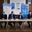 La semnarea contractului au fost prezenți şi primarii Ion Lungu şi Adrian Popoiu