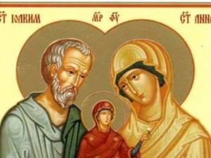 Sfinţii şi Drepţii dumnezeieşti Părinţi Ioachim şi Ana