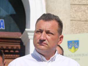 Candidatul PMP pentru funcția de președinte al Consiliului Județean Suceava, primarul din Pojorâta Ioan Bogdan Codreanu