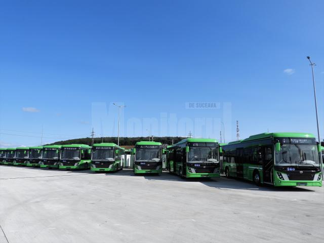 Sucevenii vor circula gratuit timp de două săptămâni cu autobuzele electrice cumpărate de Primăria Suceava
