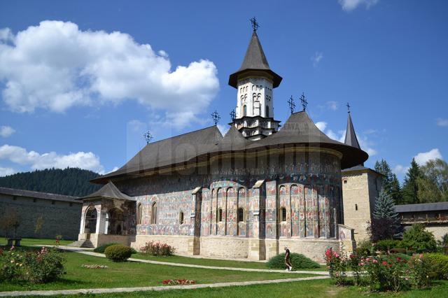 Pictura interioară de la Mănăstirea Sucevița a fost restaurată
