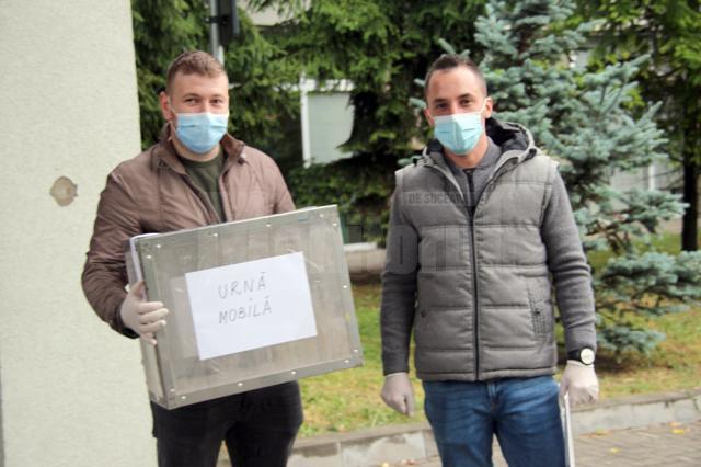 31 de pacienți din Spitalul Suceava au votat cu urna mobilă