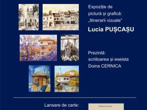 Expoziție de pictură și grafică și lansare de carte, joi, la Galeria de Artă „Ion Irimescu” Suceava