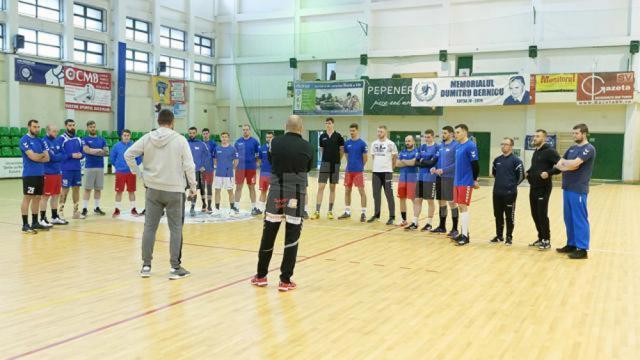 Handbaliștii de la CSU Suceava pregătesc al doilea turneu din Liga Națională