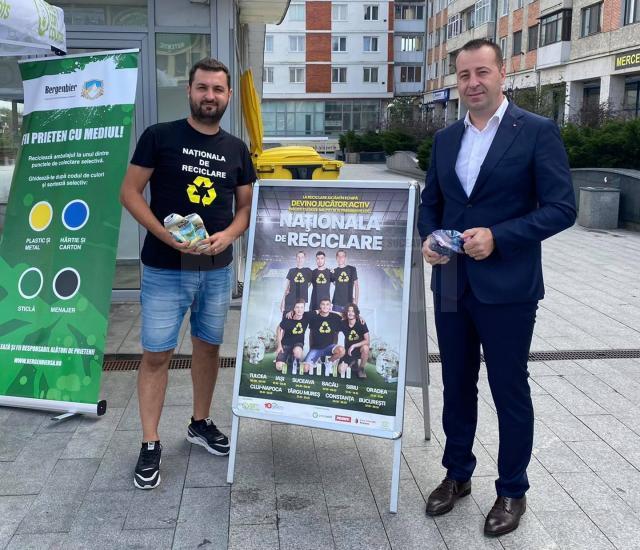 Viceprimarul Lucian Harșovschi s-a înscris în Naționala de reciclare