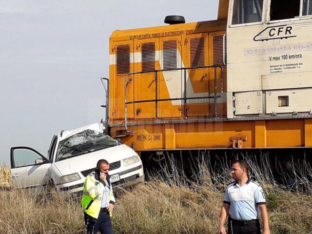 Doi bărbați, uciși pe loc de tren. Clipele dinaintea impactului, relatate de mecanicul de locomotivă