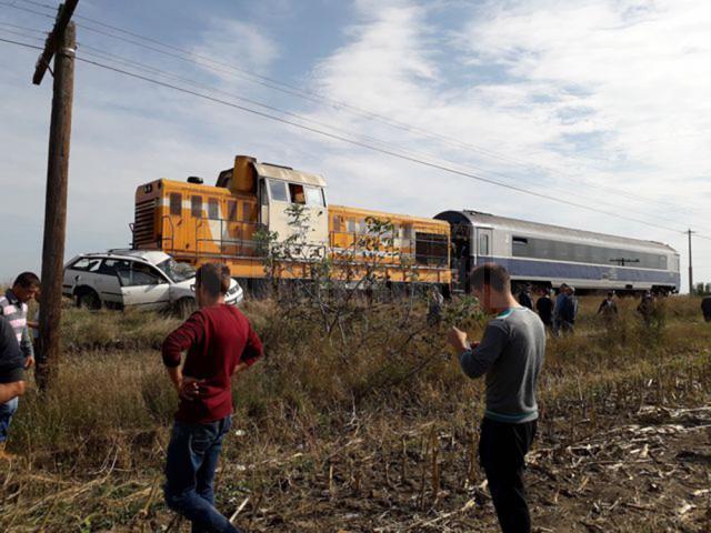Doi bărbați, uciși pe loc de tren. Clipele dinaintea impactului, relatate de mecanicul de locomotivă