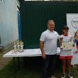 Suceveanca Maya Rotari primește trofeul Cupei Iorgos de la George Andronic