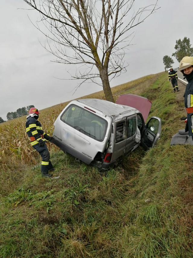 Accidentul de la ieșirea din Milișăuți spre Arbore