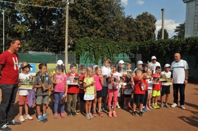 Cupa Monitorul la tenis pentru copii tinde să devină una de tradiție