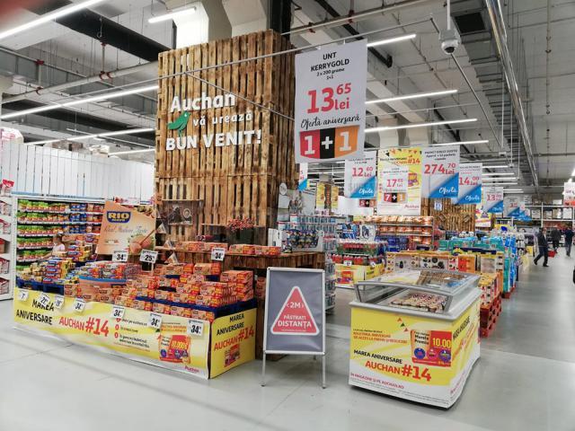 Auchan, marea aniversare a 14 ani de activitate