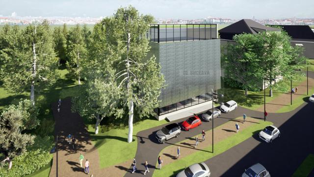 Cum va arăta clinica multidisciplinară care se intenționează a fi construită în centrul Sucevei, vizavi de blocul Union