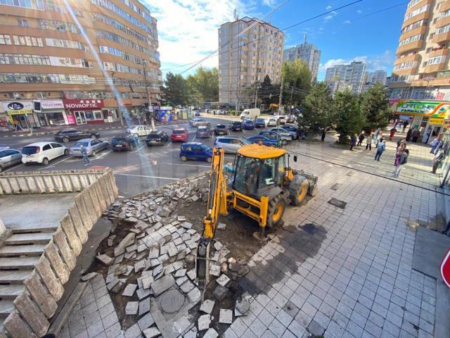 Lucrări de refacere a treptelor și aleilor aferente, în municipiul Suceava