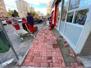 Lucrări de refacere a treptelor și aleilor aferente, în municipiul Suceava