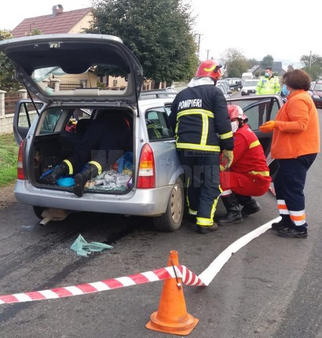 4 minori și 3 adulți, implicați într-un accident produs în comuna Satu Mare