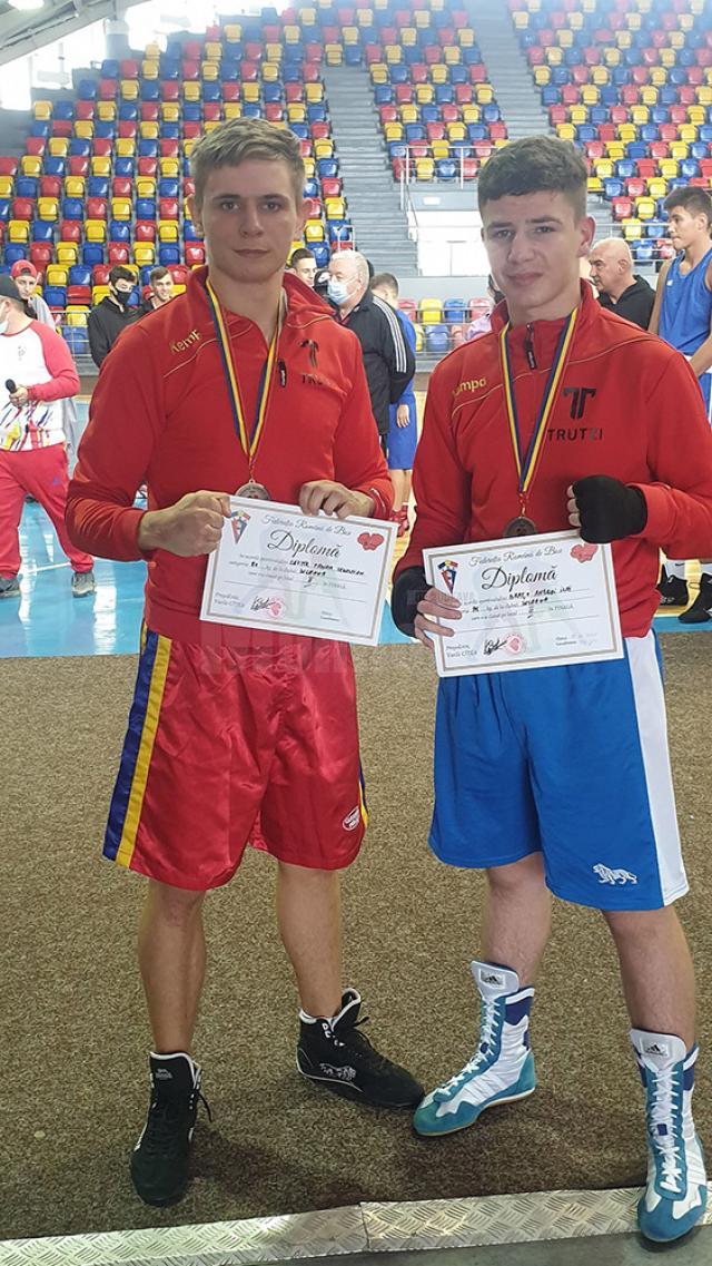 Fabian Sebastian Ceotir şi Andrei Bratu au cucerit medaliile de argint la Naţionalele de juniori