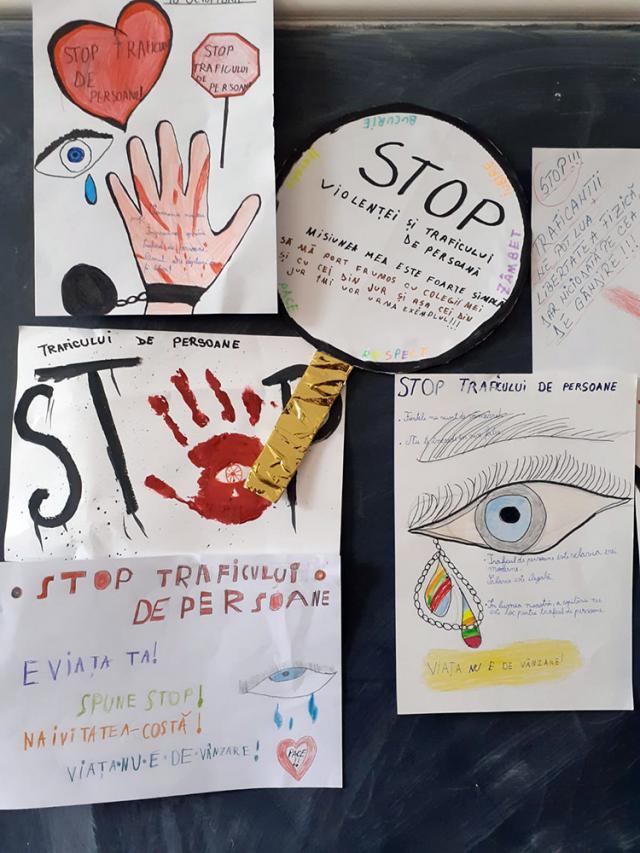 Activități educative în școlile sucevene, în săptămâna prevenirii traficului de persoane