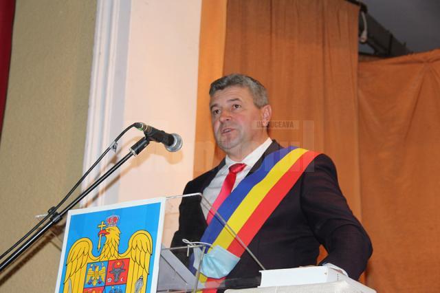 Cătălin Coman a depus jurământul pentru al treilea mandat de primar al municipiului Fălticeni