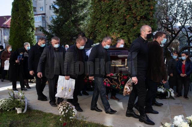 Suceava și-a luat adio de la doctorul Cristian Irimie, cu ceremonial militar cu Gardă de Onoare Foto Ema Motrescu