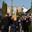 Jandarmii au tras trei salve în memoria doctorului Irimie Foto Ema Motrescu