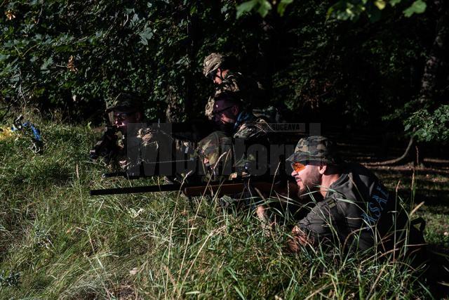 Am jucat airsoft în pădure la Ipotești