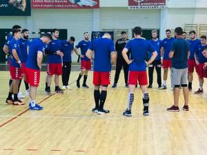 Handbaliștii de la CSU Suceava pregătesc în liniște meciul cu CSM București