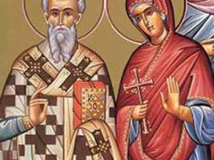 Sfântul Sfinţit Mucenic Zenovie, Episcopul Ciliciei, şi sora sa, Zenovia