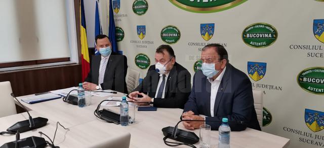 Ministrul Sănătății, Nelu Tătaru, în conferință de presă la Suceava